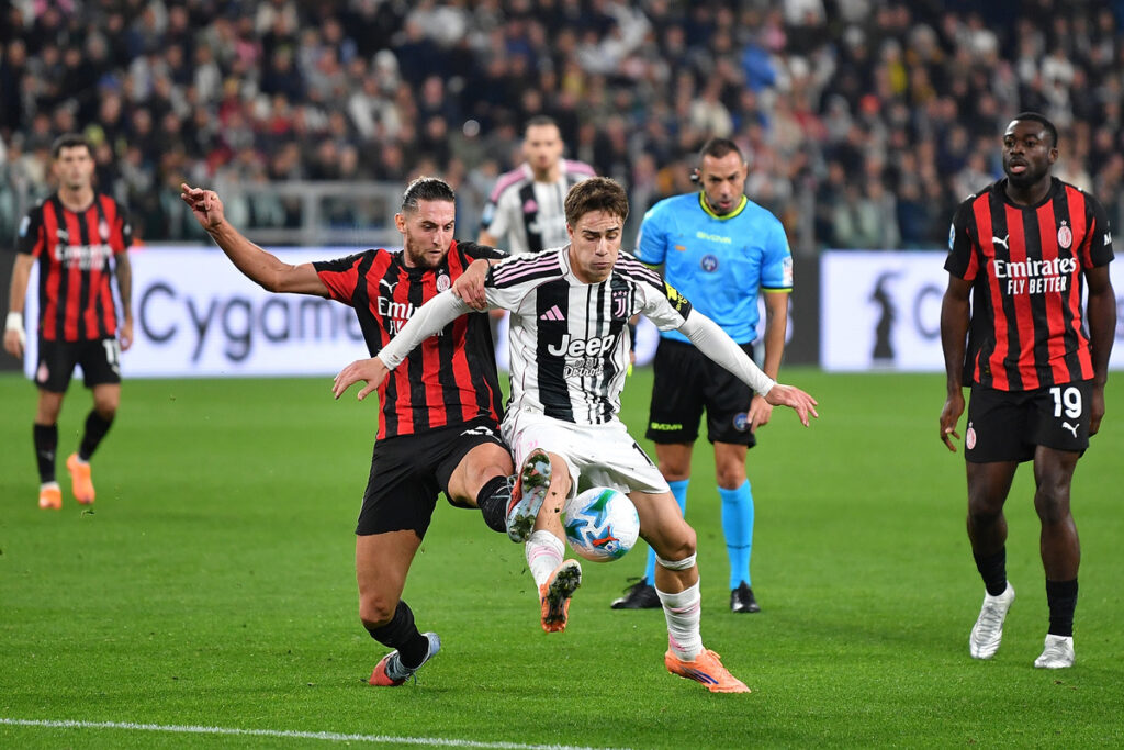 Juventus FC vs AC Milan timeline