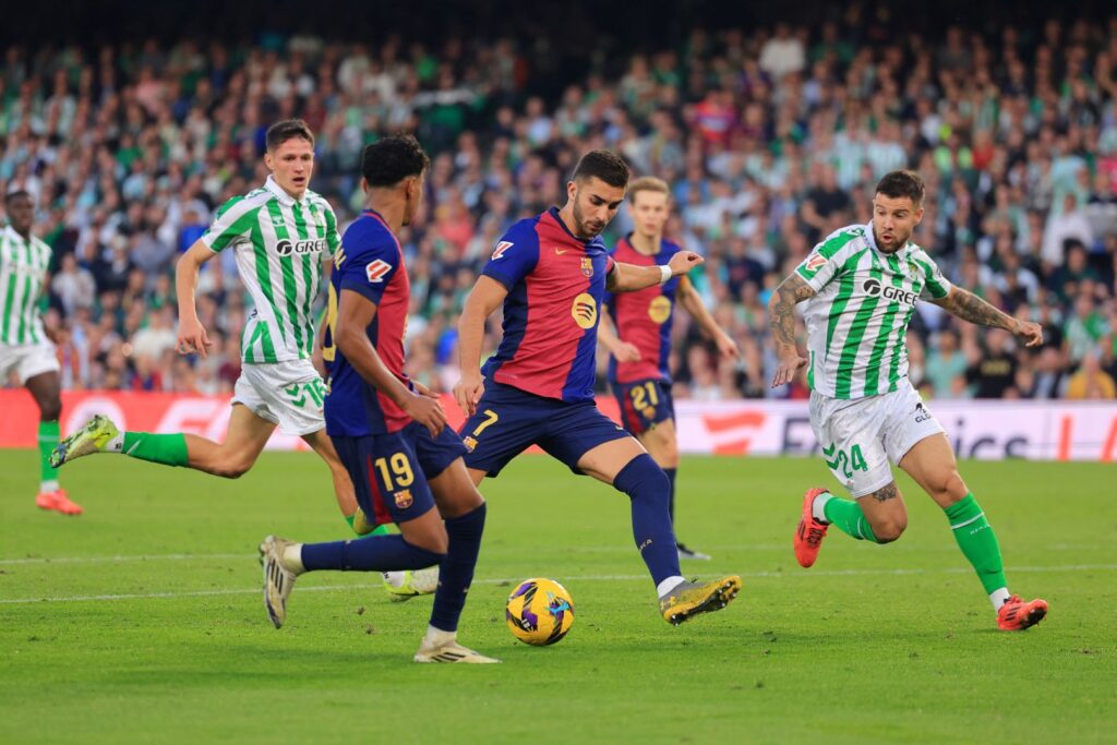 fc barcelona vs real betis timeline